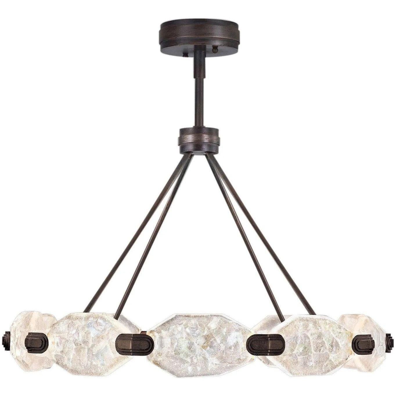 Fine Art Handcrafted Lighting - Allison Paladino 32-Inch LED Pendant - 873040-3ST - Canada Light Shop
