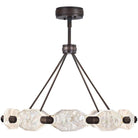 Fine Art Handcrafted Lighting - Allison Paladino 32-Inch LED Pendant - 873040-3ST - Canada Light Shop