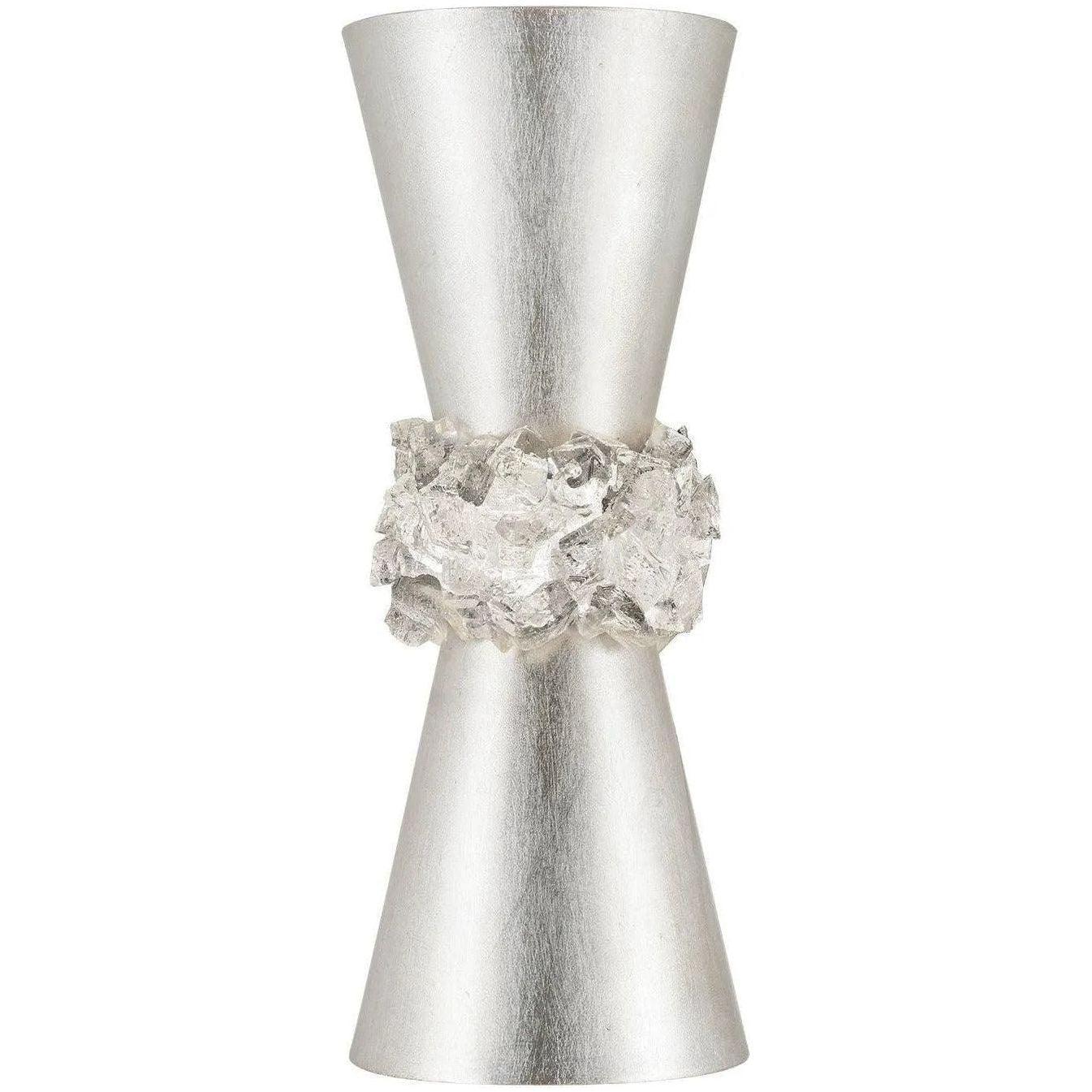 Fine Art Handcrafted Lighting - Arctic Halo 14-Inch Two Light Wall Sconce - 876750ST - Canada Light Shop