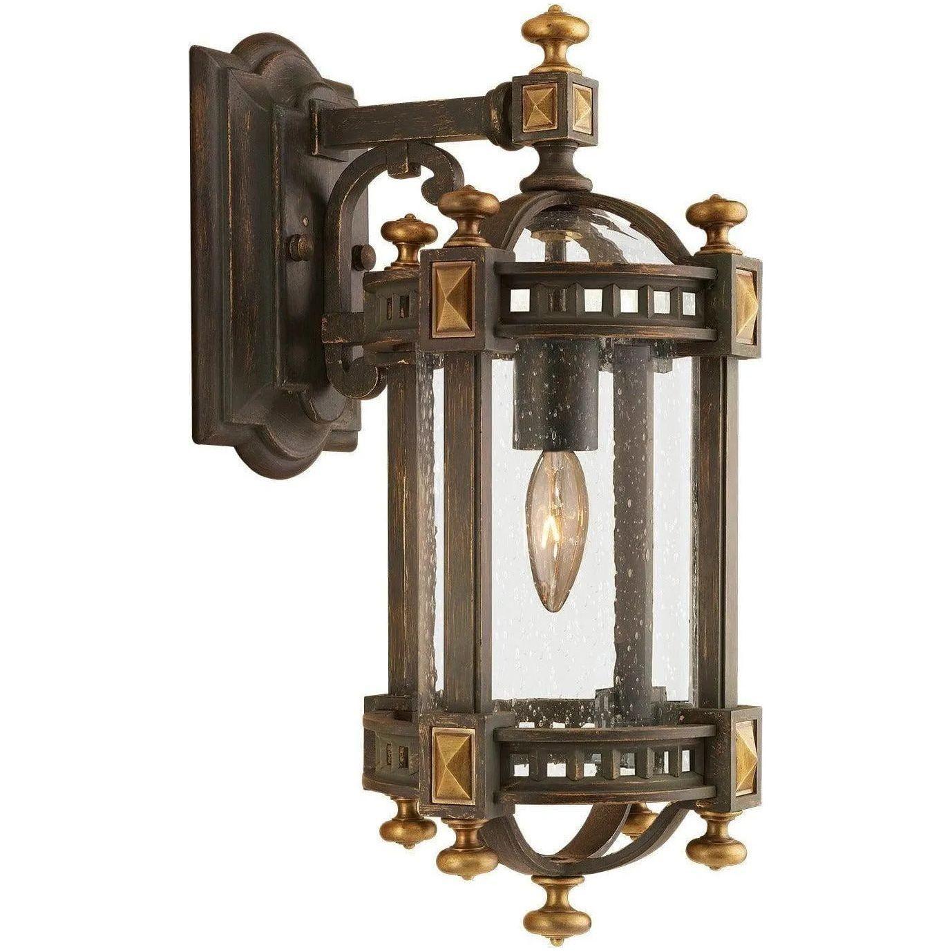 Fine Art Handcrafted Lighting - Beekman Place 18-Inch One Light Outdoor Wall Mount - 564581ST - Canada Light Shop
