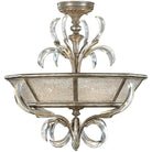 Fine Art Handcrafted Lighting - Beveled Arcs 26-Inch Three Light Semi-Flush Mount - 704340ST - Canada Light Shop