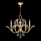 Fine Art Handcrafted Lighting - Beveled Arcs 36-Inch Five Light Chandelier - 702240-SF3 - Canada Light Shop