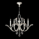Fine Art Handcrafted Lighting - Beveled Arcs 36-Inch Five Light Chandelier - 702240-SF4 - Canada Light Shop