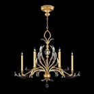 Fine Art Handcrafted Lighting - Beveled Arcs 44-Inch Six Light Chandelier - 739240-SF3 - Canada Light Shop