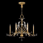Fine Art Handcrafted Lighting - Beveled Arcs 44-Inch Six Light Chandelier - 739240-SF3 - Canada Light Shop