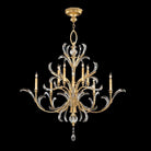 Fine Art Handcrafted Lighting - Beveled Arcs 56-Inch Ten Light Chandelier - 701340-SF3 - Canada Light Shop