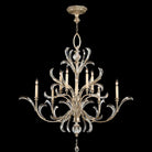 Fine Art Handcrafted Lighting - Beveled Arcs 56-Inch Ten Light Chandelier - 701340-SF3 - Canada Light Shop