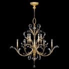 Fine Art Handcrafted Lighting - Beveled Arcs 56-Inch Ten Light Chandelier - 701340-SF3 - Canada Light Shop