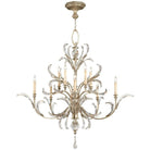 Fine Art Handcrafted Lighting - Beveled Arcs 56-Inch Ten Light Chandelier - 701340ST - Canada Light Shop