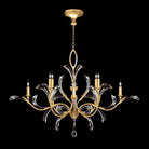 Fine Art Handcrafted Lighting - Beveled Arcs 57-Inch Eight Light Chandelier - 701240-SF3 - Canada Light Shop