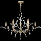 Fine Art Handcrafted Lighting - Beveled Arcs 57-Inch Eight Light Chandelier - 701240-SF3 - Canada Light Shop