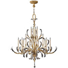 Fine Art Handcrafted Lighting - Beveled Arcs 58-Inch 16 Light Chandelier - 770040ST - Canada Light Shop