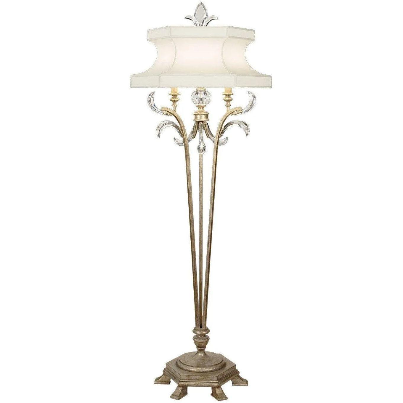 Fine Art Handcrafted Lighting - Beveled Arcs 72-Inch One Light Floor Lamp - 737420ST - Canada Light Shop