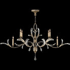 Fine Art Handcrafted Lighting - Beveled Arcs 74-Inch Six Light Chandelier - 700840-SF3 - Canada Light Shop