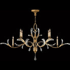Fine Art Handcrafted Lighting - Beveled Arcs 74-Inch Six Light Chandelier - 700840-SF3 - Canada Light Shop