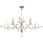 Fine Art Handcrafted Lighting - Beveled Arcs 74-Inch Six Light Chandelier - 700840ST - Canada Light Shop