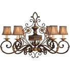 Fine Art Handcrafted Lighting - Castile 39-Inch Six Light Chandelier - 218540ST - Canada Light Shop