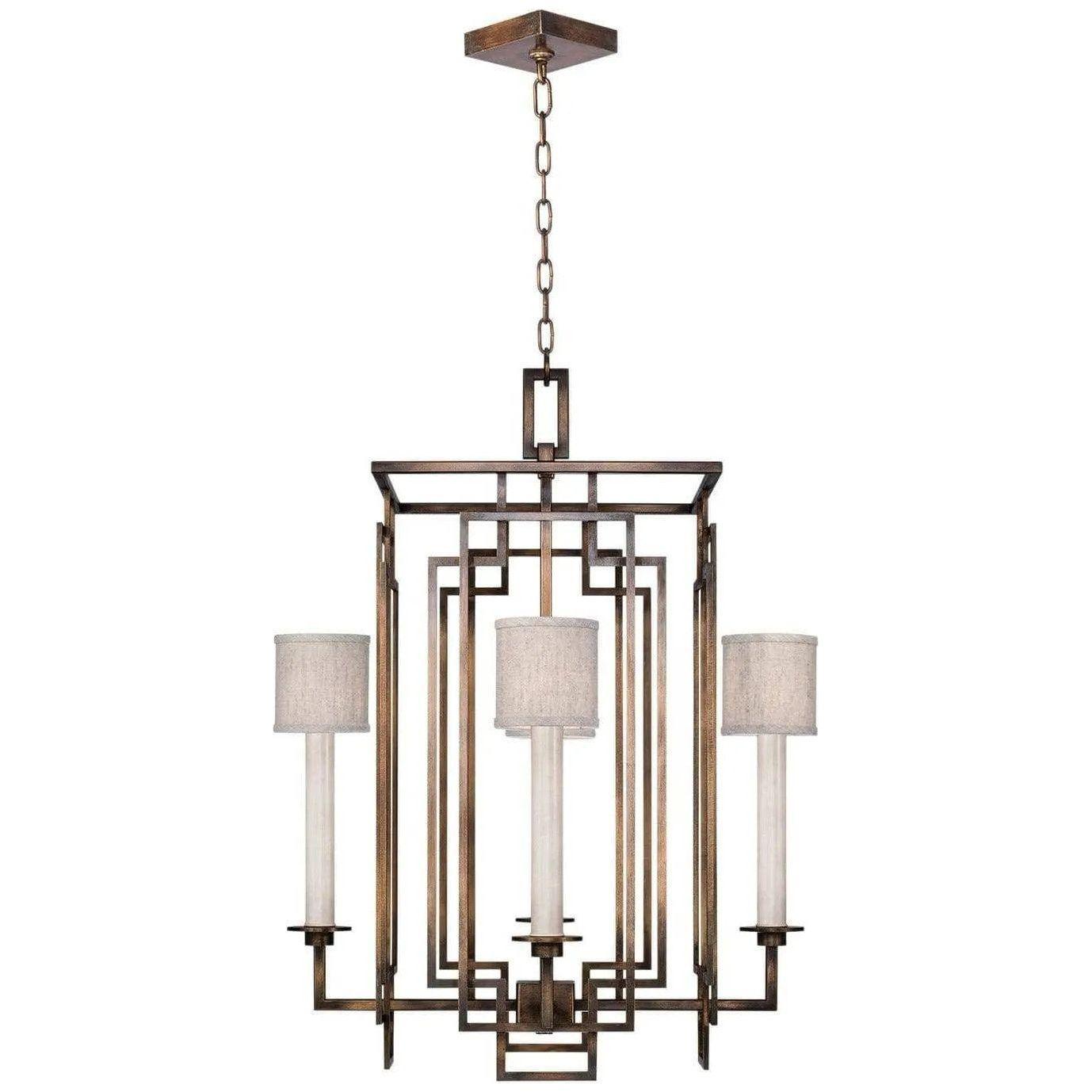 Fine Art Handcrafted Lighting - Cienfuegos 24-Inch Four Light Chandelier - 889040-11ST - Canada Light Shop