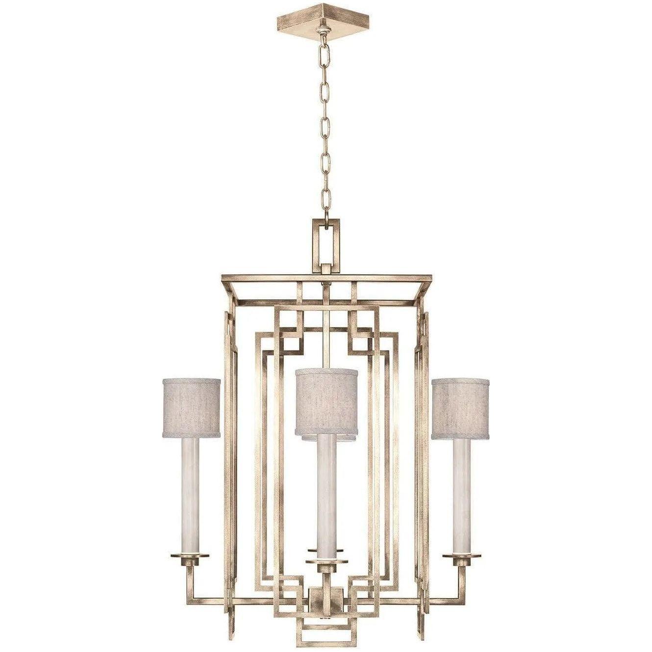 Fine Art Handcrafted Lighting - Cienfuegos 24-Inch Four Light Chandelier - 889040-SF31 - Canada Light Shop