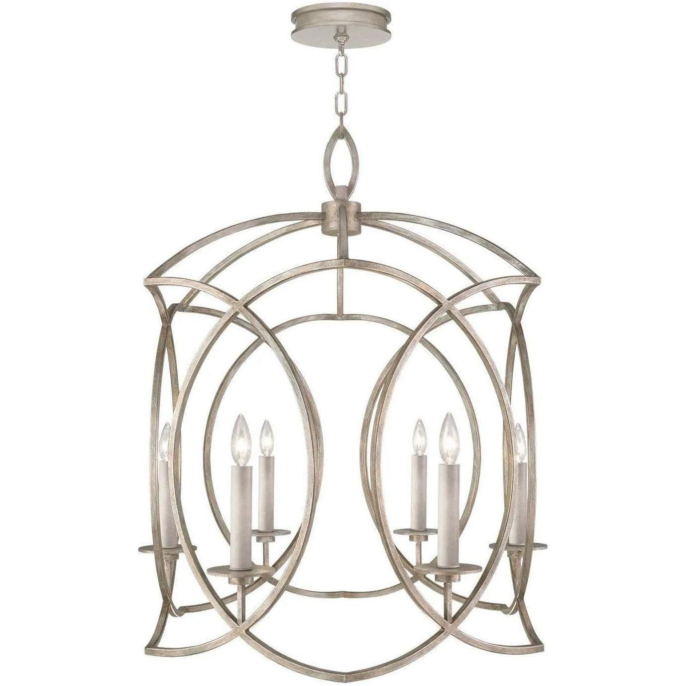 Fine Art Handcrafted Lighting - Cienfuegos 28-Inch Six Light Chandelier - 889840-2ST - Canada Light Shop