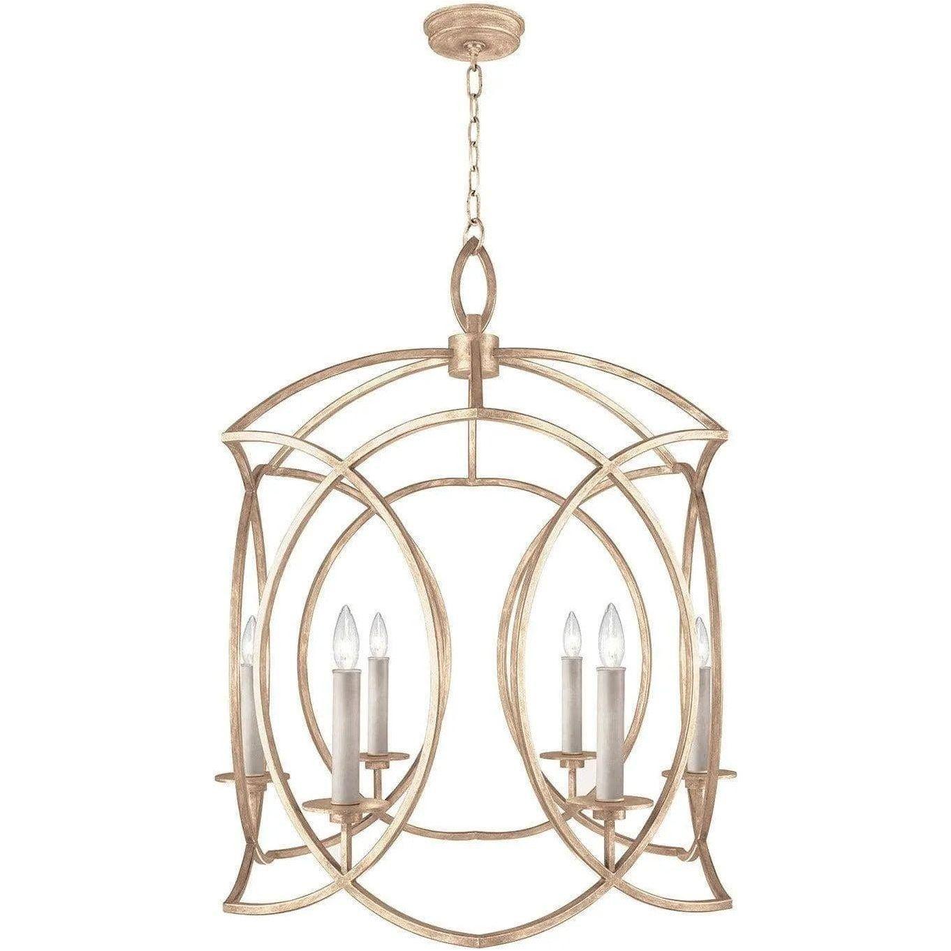 Fine Art Handcrafted Lighting - Cienfuegos 28-Inch Six Light Chandelier - 889840-SF3 - Canada Light Shop