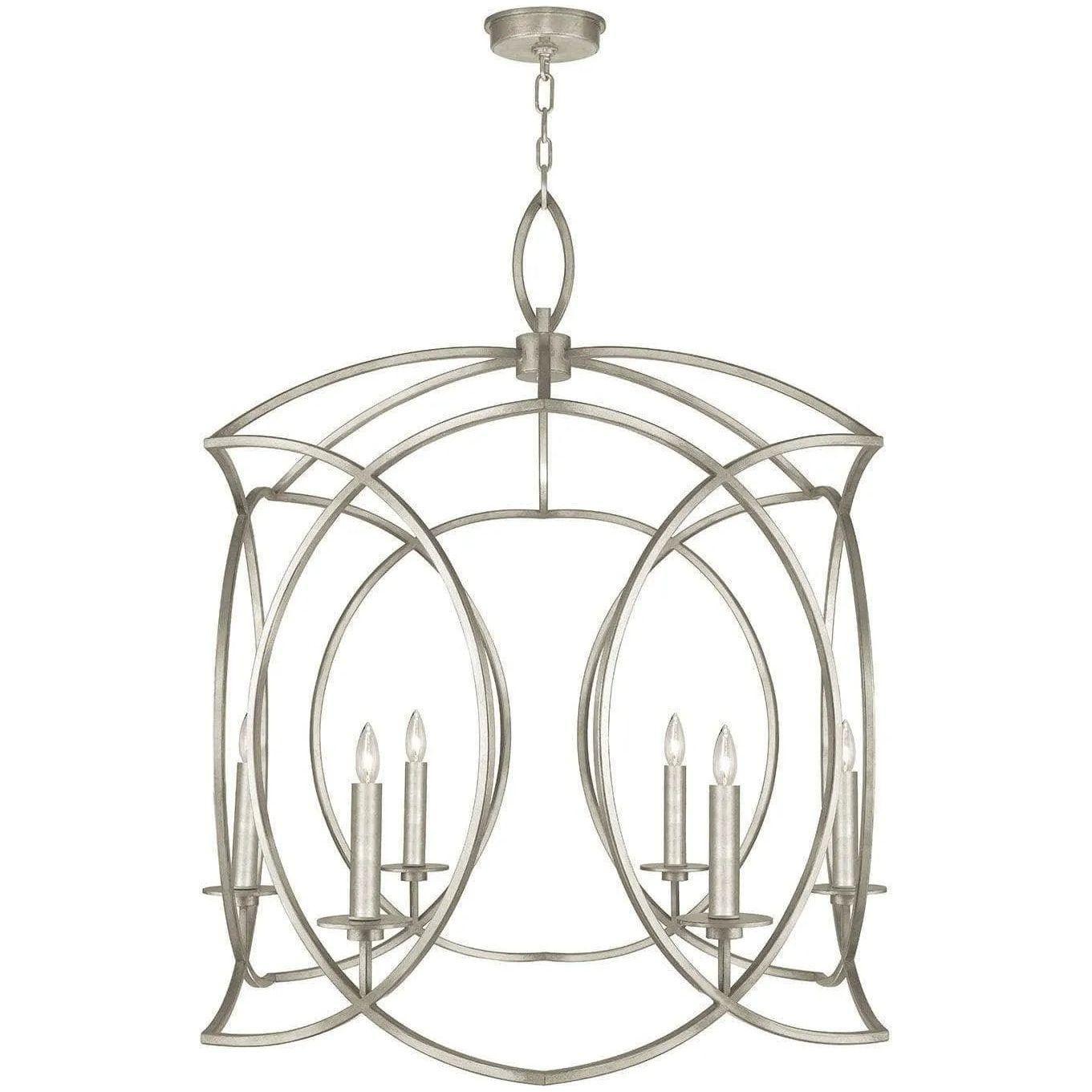 Fine Art Handcrafted Lighting - Cienfuegos 28-Inch Six Light Chandelier - 889840-SF4 - Canada Light Shop