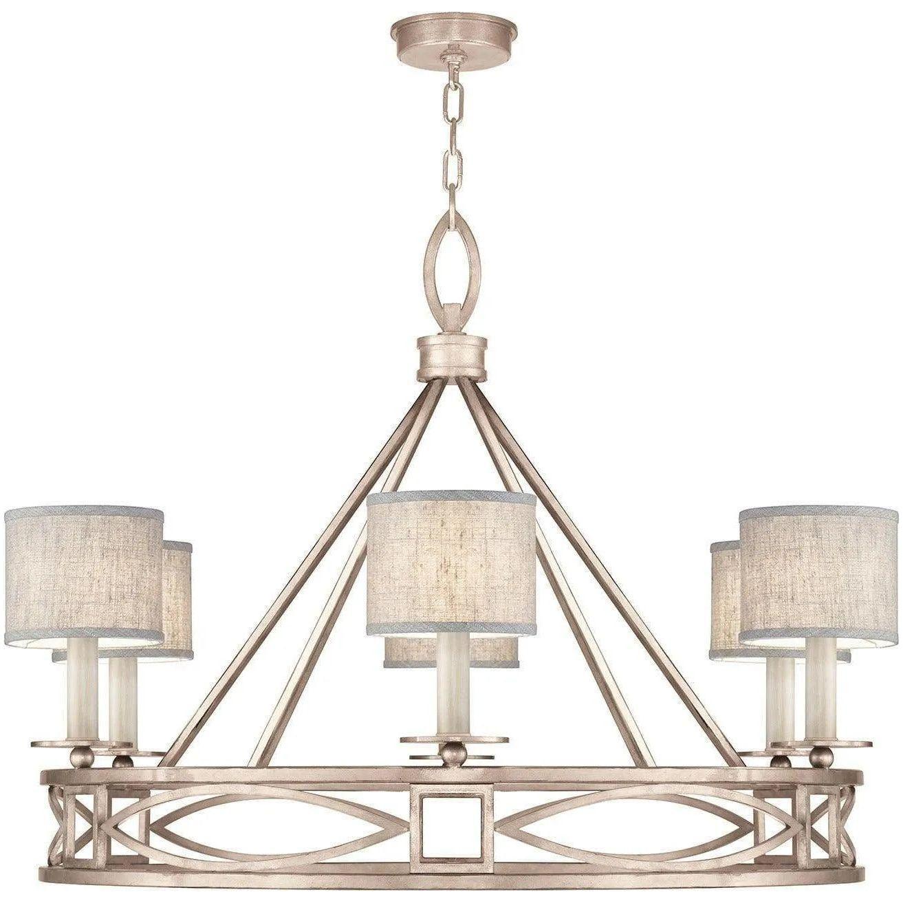 Fine Art Handcrafted Lighting - Cienfuegos 39-Inch Six Light Chandelier - 887640-21ST - Canada Light Shop