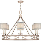 Fine Art Handcrafted Lighting - Cienfuegos 39-Inch Six Light Chandelier - 887640-21ST - Canada Light Shop