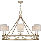 Fine Art Handcrafted Lighting - Cienfuegos 39-Inch Six Light Chandelier - 887640-31ST - Canada Light Shop