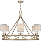 Fine Art Handcrafted Lighting - Cienfuegos 39-Inch Six Light Chandelier - 887640-SF31 - Canada Light Shop