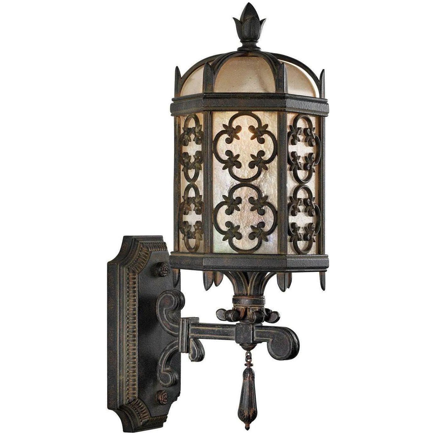 Fine Art Handcrafted Lighting - Costa del Sol 20-Inch One Light Outdoor Wall Mount - 329881ST - Canada Light Shop