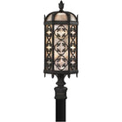 Fine Art Handcrafted Lighting - Costa del Sol 29-Inch Three Light Outdoor Post Mount - 541480ST - Canada Light Shop