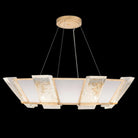 Fine Art Handcrafted Lighting - Crownstone 38-Inch 16 Light Pendant - 890640-11ST - Canada Light Shop