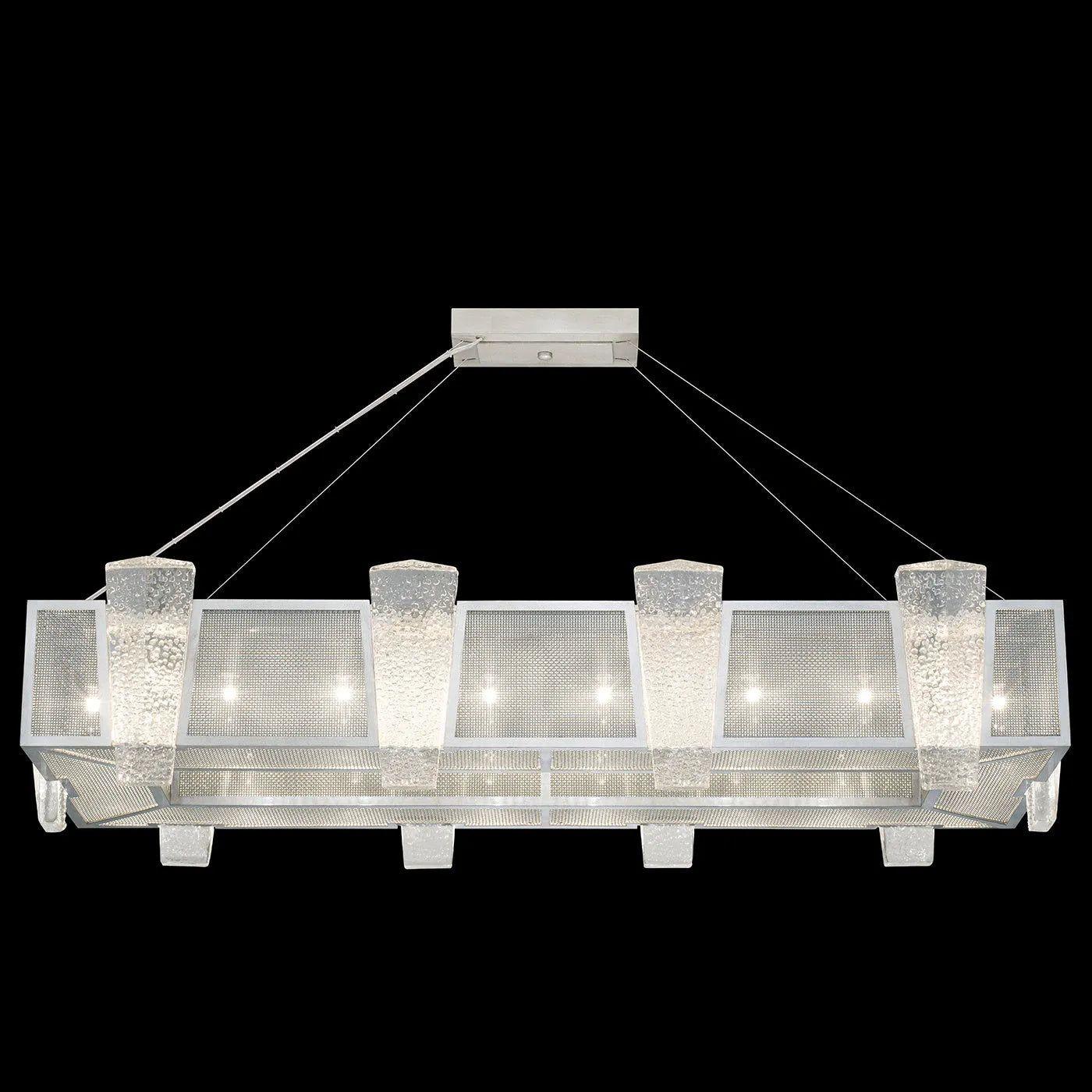 Fine Art Handcrafted Lighting - Crownstone 52-Inch 16 Light Pendant - 891240-11ST - Canada Light Shop