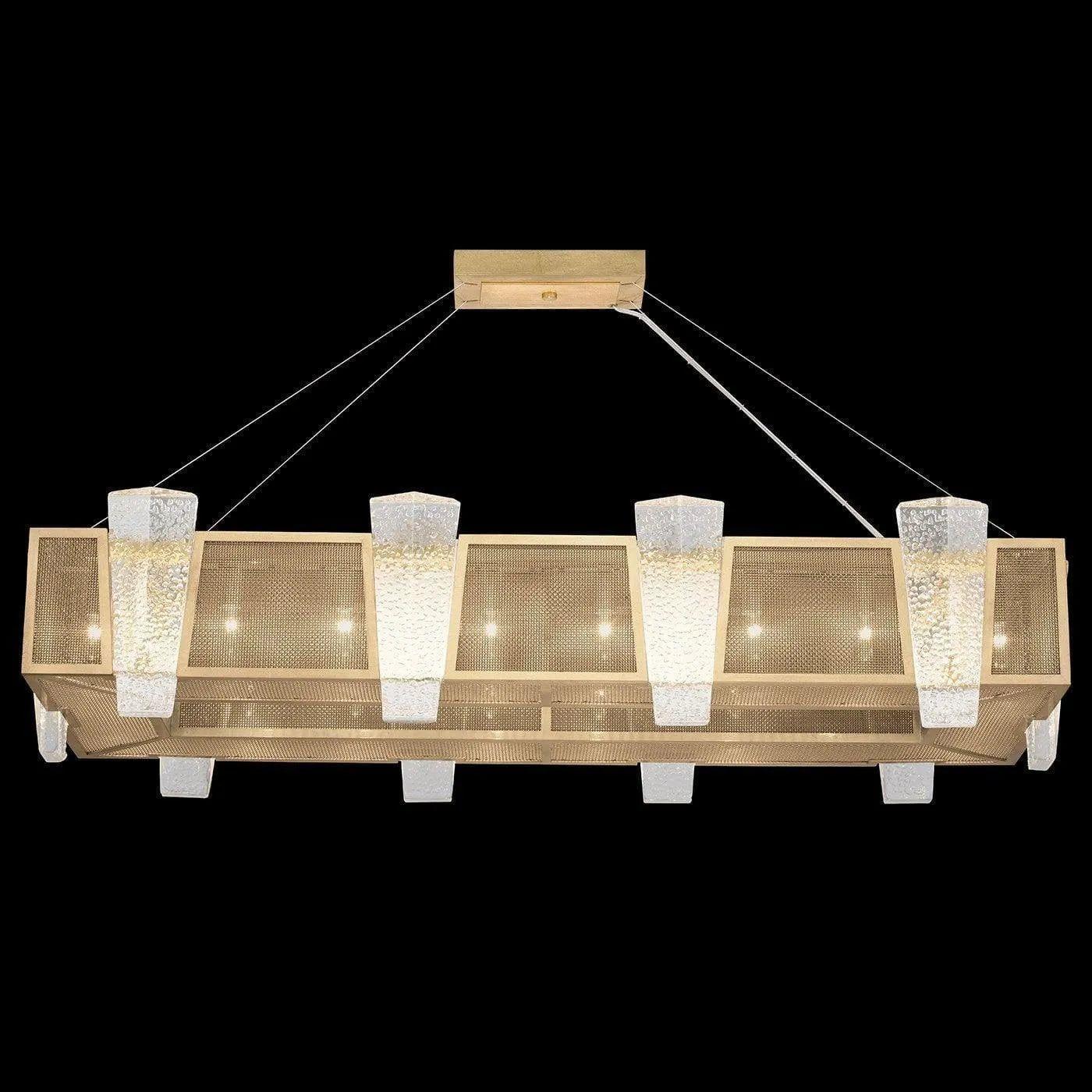 Fine Art Handcrafted Lighting - Crownstone 52-Inch 16 Light Pendant - 891240-22ST - Canada Light Shop
