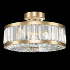 Fine Art Handcrafted Lighting - Crystal Enchantment 16-Inch Three Light Semi-Flush Mount - 815740-2ST - Canada Light Shop