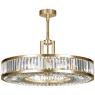 Fine Art Handcrafted Lighting - Crystal Enchantment 29-Inch Six Light Pendant - 815840-2ST - Canada Light Shop