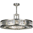 Fine Art Handcrafted Lighting - Crystal Enchantment 29-Inch Six Light Pendant - 815840ST - Canada Light Shop