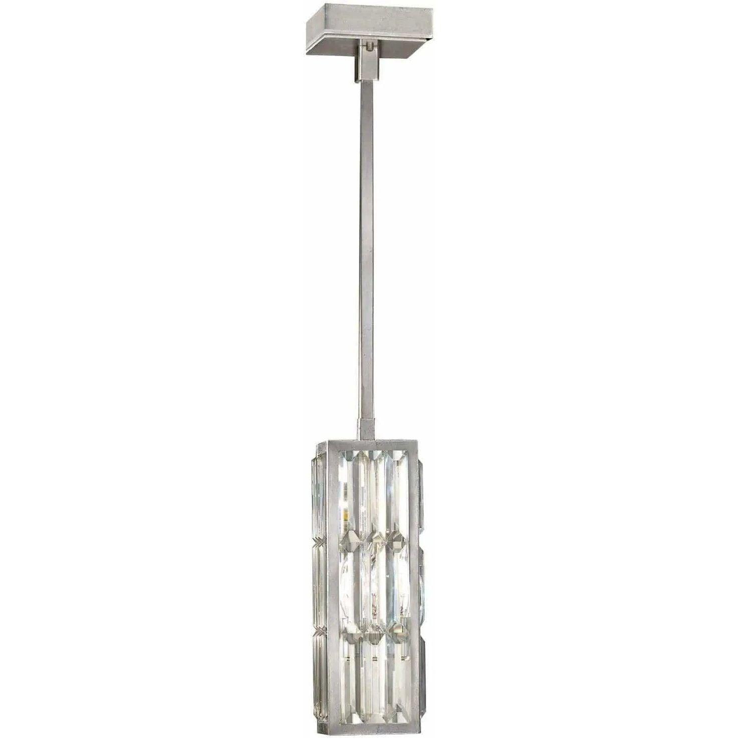 Fine Art Handcrafted Lighting - Crystal Enchantment 5-Inch One Light Drop Light - 811540ST - Canada Light Shop