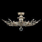 Fine Art Handcrafted Lighting - Crystal Laurel 28-Inch Five Light Semi-Flush Mount - 753440-SF3 - Canada Light Shop