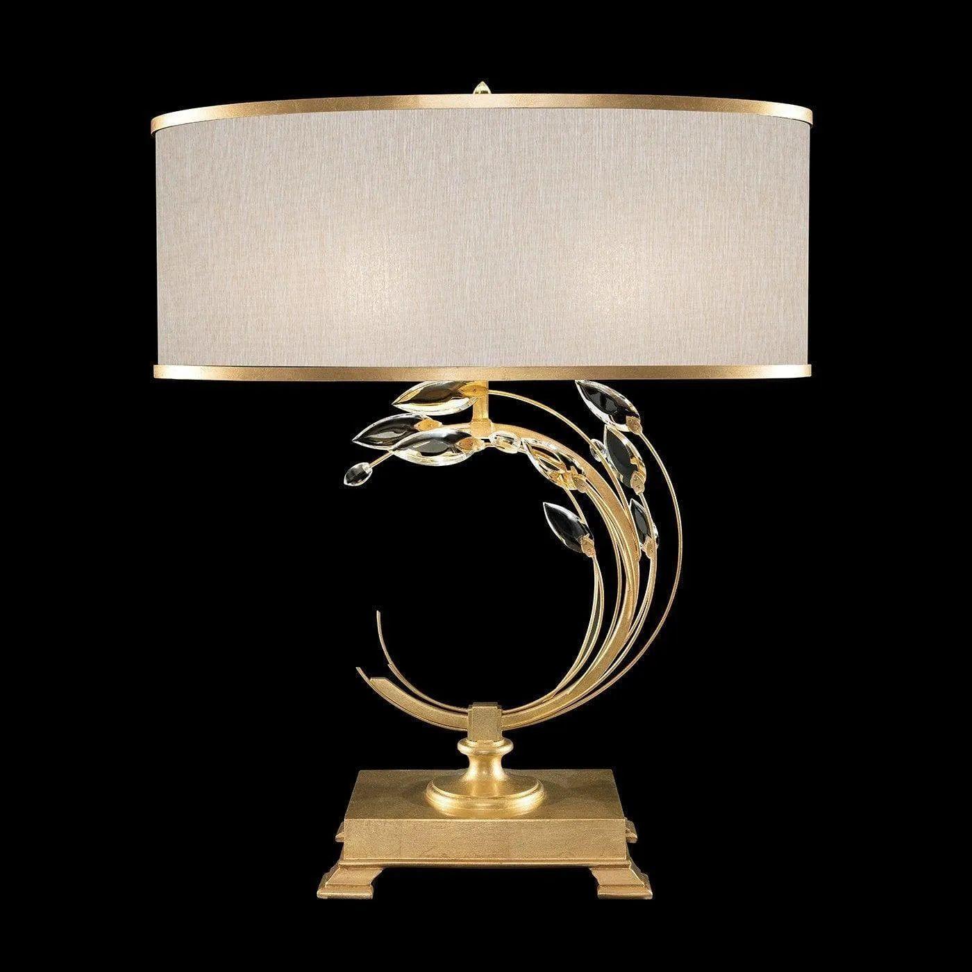 Fine Art Handcrafted Lighting - Crystal Laurel 31-Inch One Light Table Lamp - 771510-SF33 - Canada Light Shop