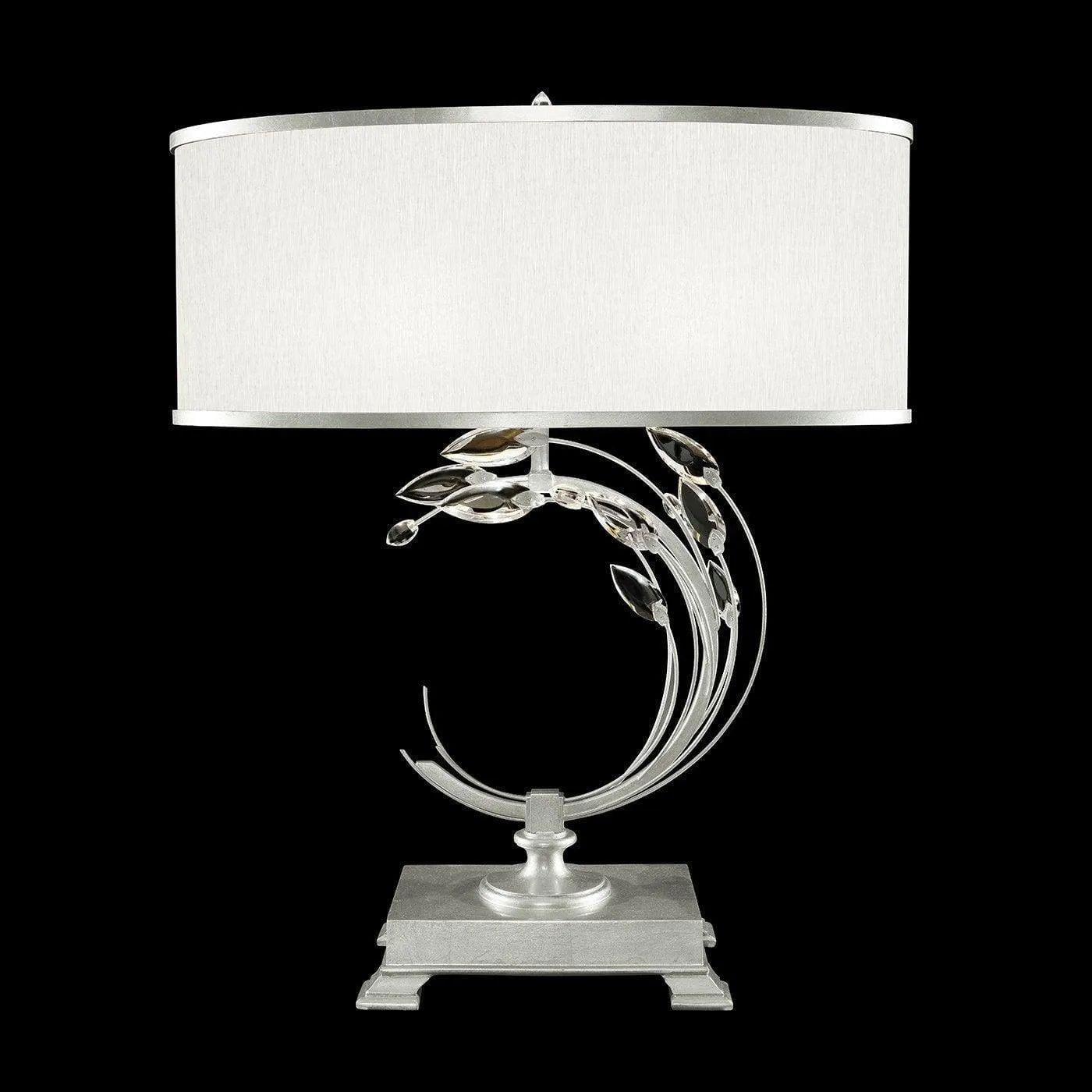 Fine Art Handcrafted Lighting - Crystal Laurel 31-Inch One Light Table Lamp - 771510-SF41 - Canada Light Shop