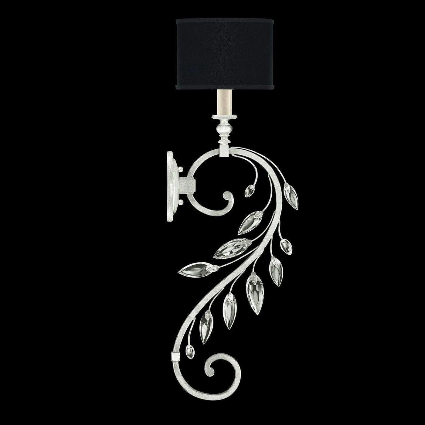 Fine Art Handcrafted Lighting - Crystal Laurel 33-Inch One Light Wall Sconce - 774650-SF42 - Canada Light Shop