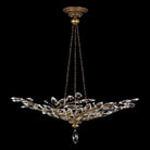 Fine Art Handcrafted Lighting - Crystal Laurel 47-Inch Six Light Pendant - 753740-SF3 - Canada Light Shop
