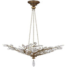 Fine Art Handcrafted Lighting - Crystal Laurel 47-Inch Six Light Pendant - 776440ST - Canada Light Shop