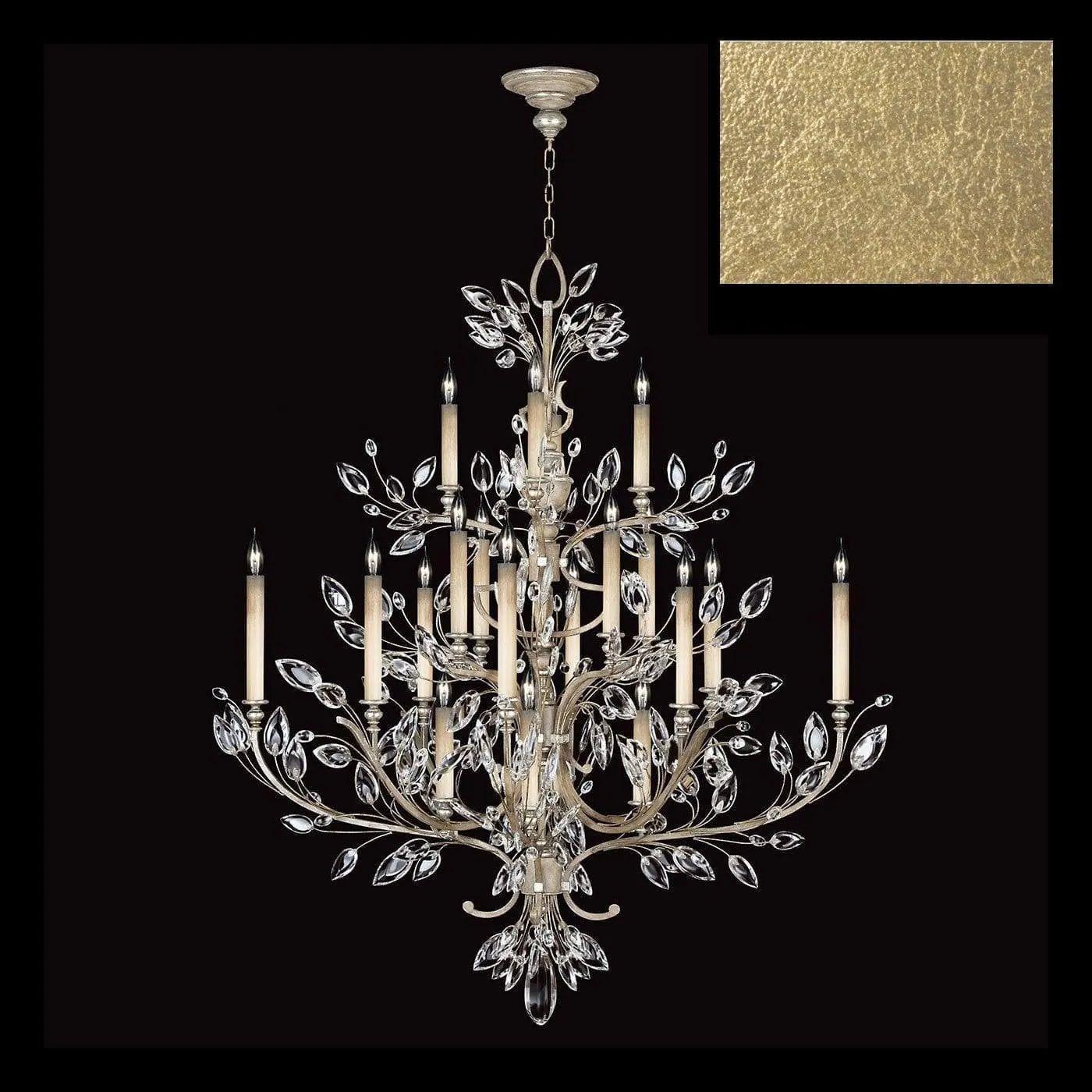 Fine Art Handcrafted Lighting - Crystal Laurel 57-Inch 20 Light Chandelier - 771140-SF3 - Canada Light Shop
