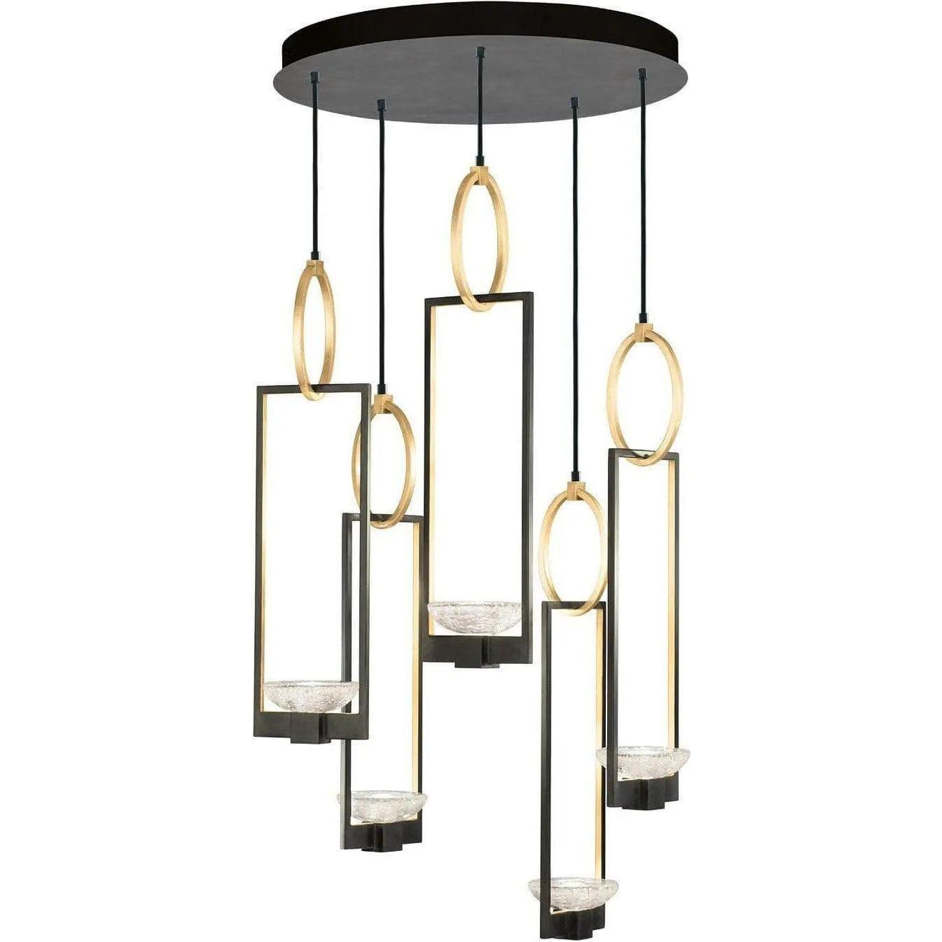 Fine Art Handcrafted Lighting - Delphi 26-Inch LED Pendant - 893040-3ST - Canada Light Shop
