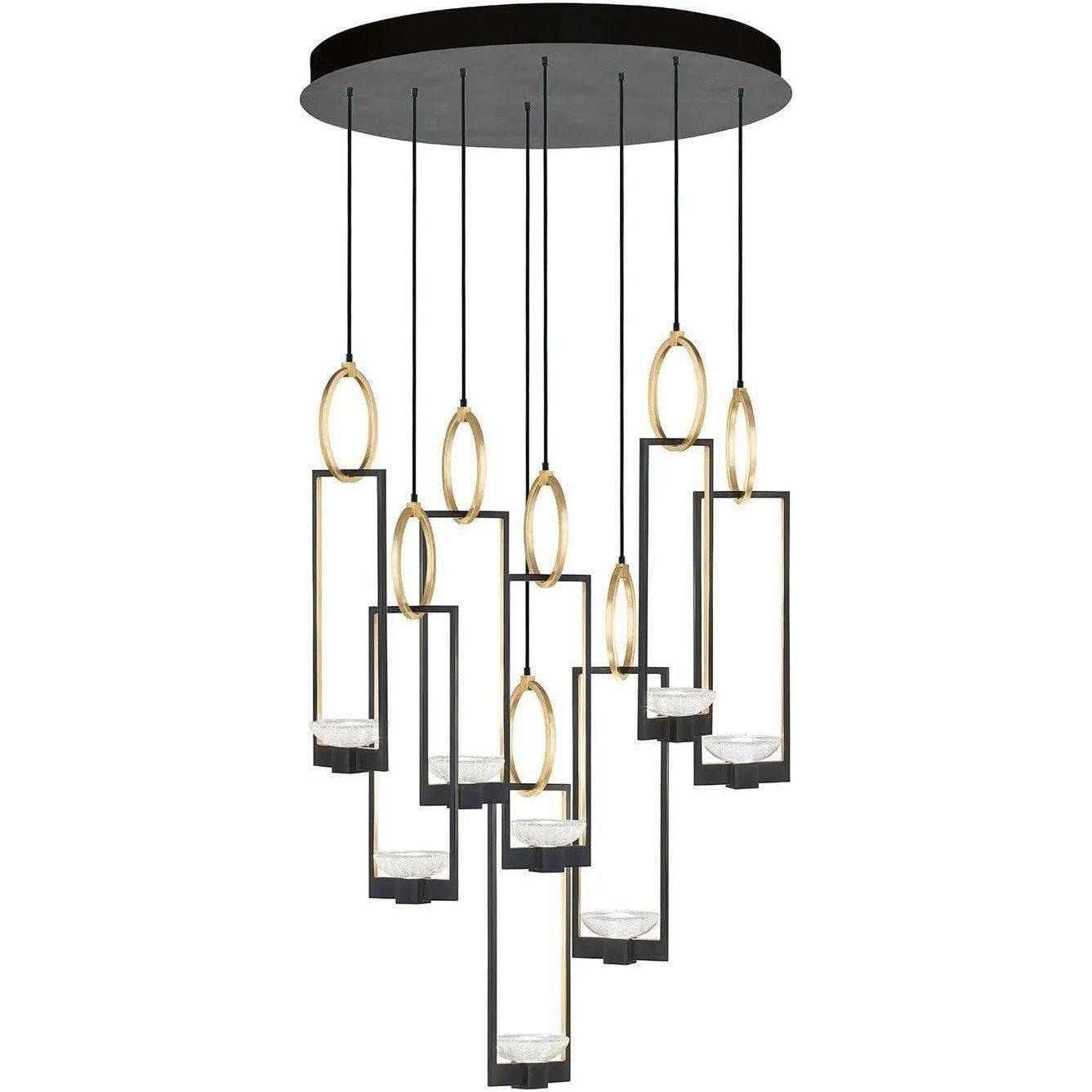 Fine Art Handcrafted Lighting - Delphi 33-Inch LED Pendant - 893240-3ST - Canada Light Shop