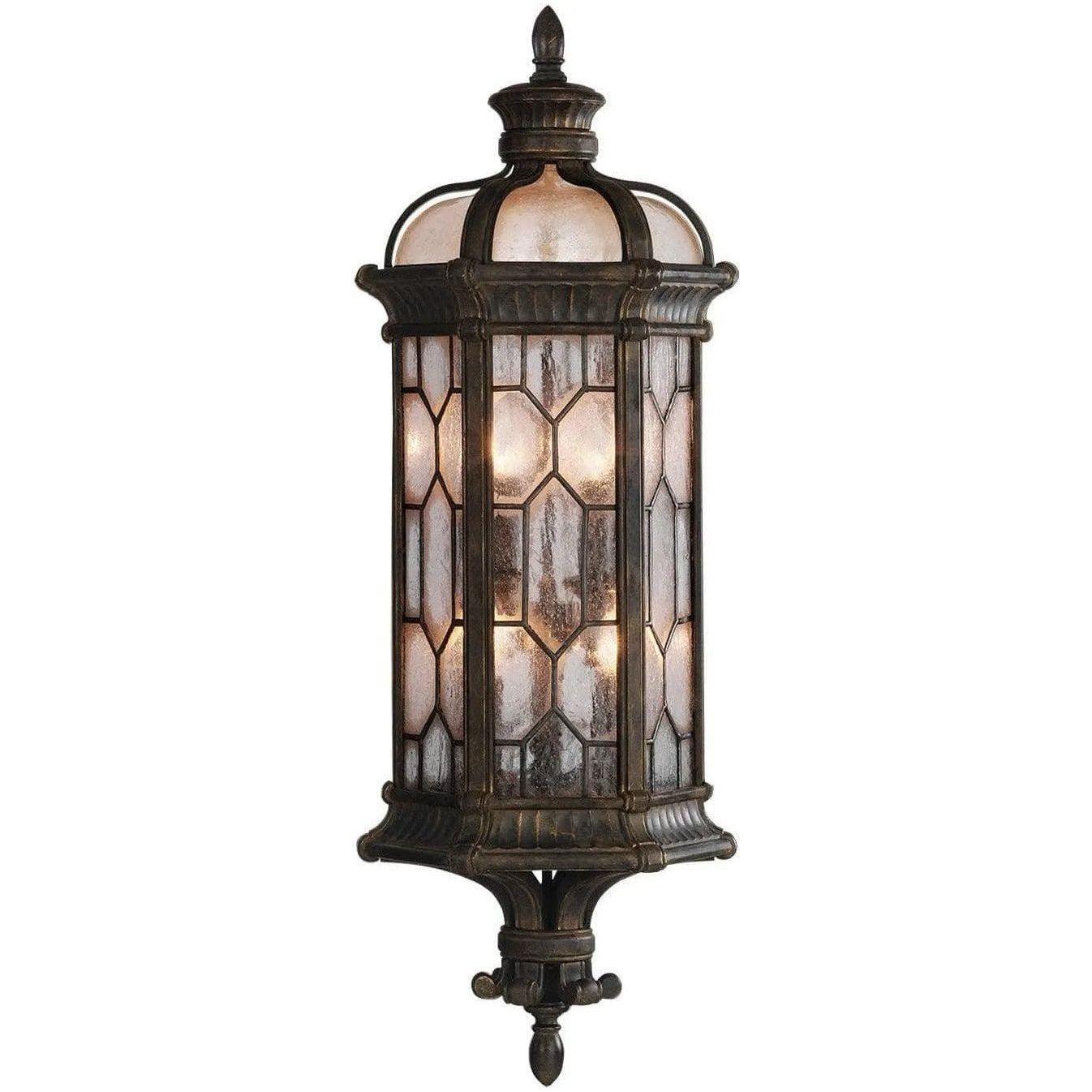 Fine Art Handcrafted Lighting - Devonshire 11-Inch Three Light Outdoor Coupe - 414981-1ST - Canada Light Shop