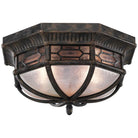 Fine Art Handcrafted Lighting - Devonshire 16-Inch Two Light Outdoor Flush Mount - 414882-1ST - Canada Light Shop